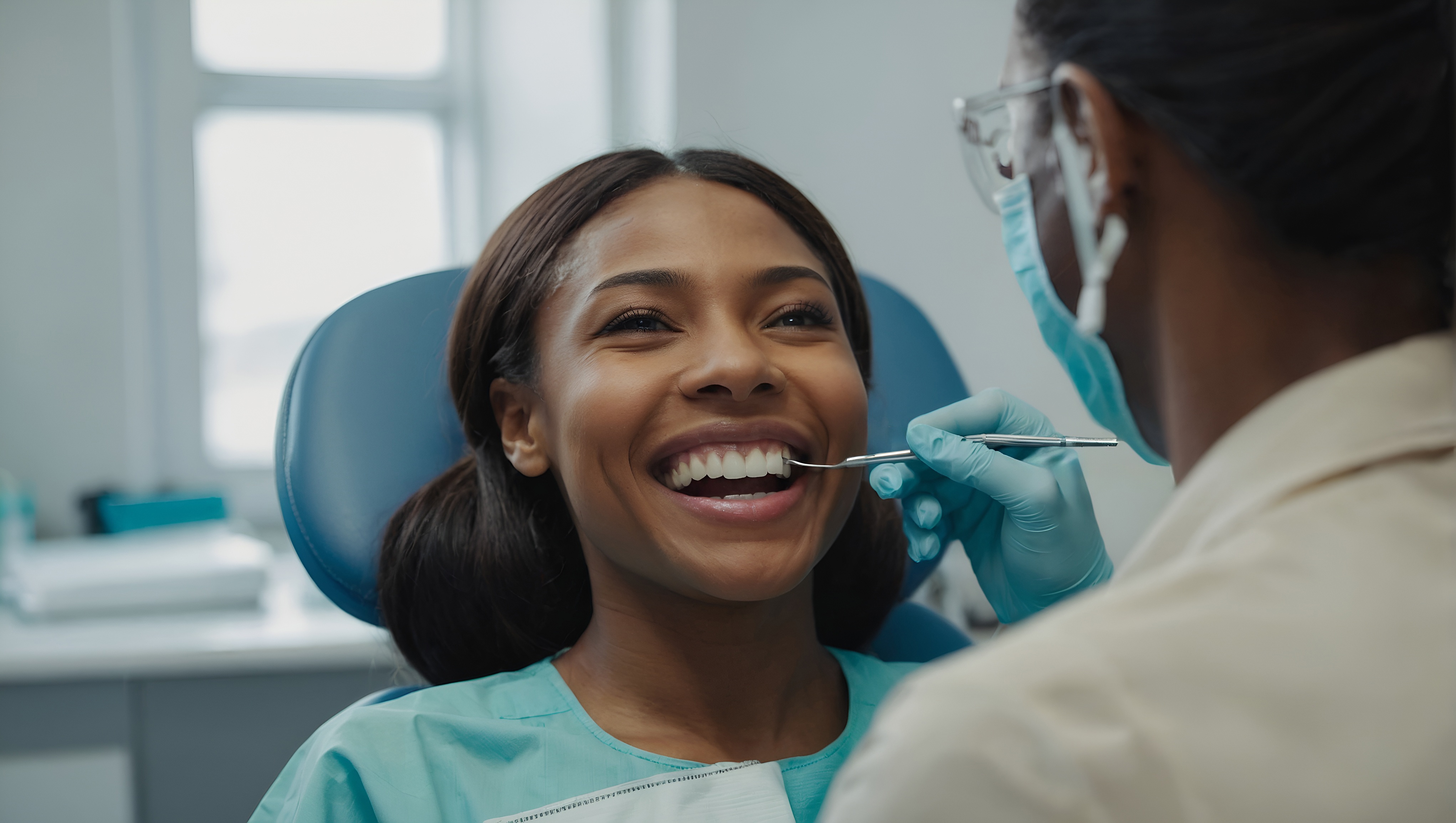 Happy patient at Charizma Dental Clinic