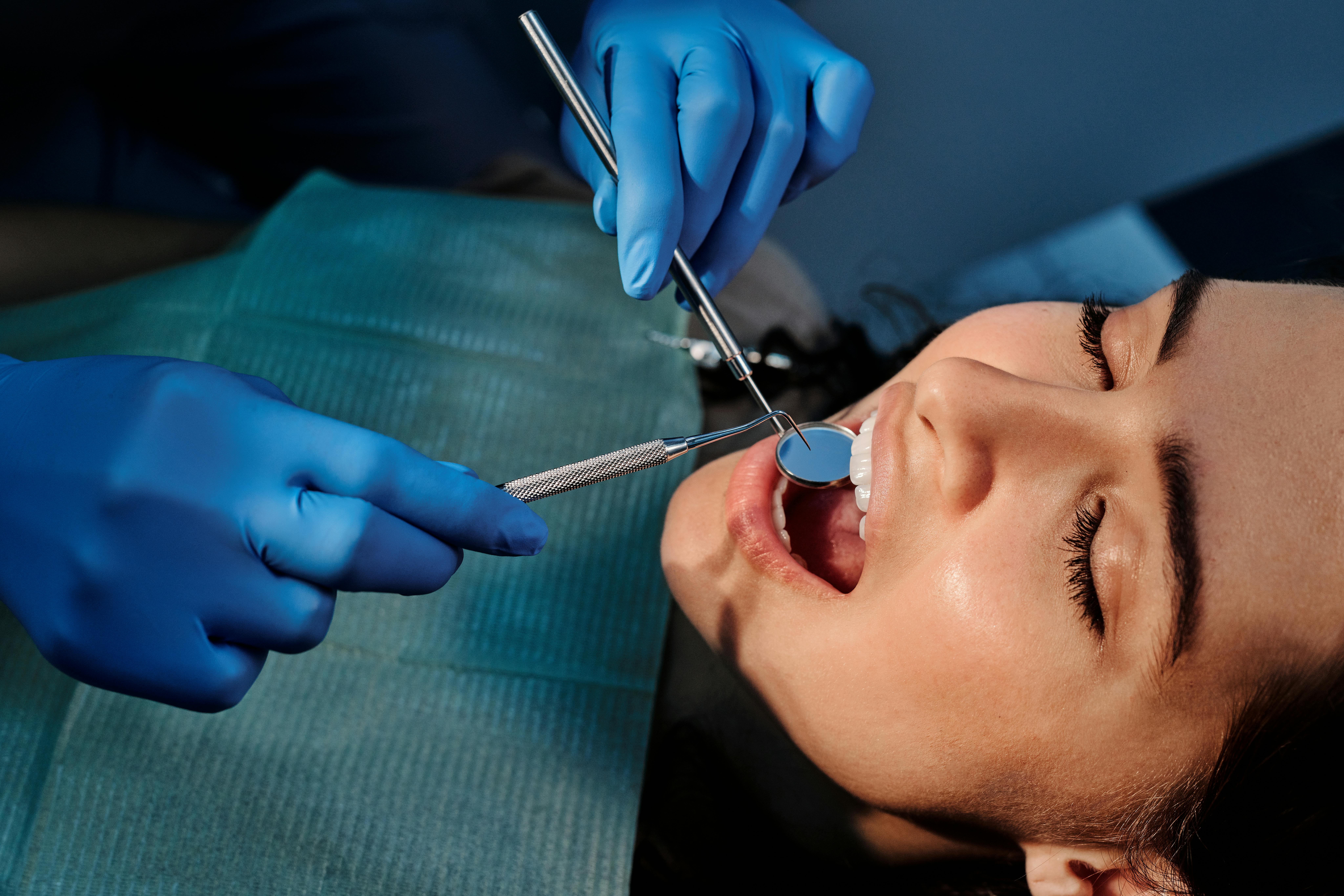 Professional dental cleaning at Charizma Dental Clinic